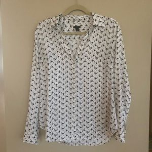 Ann Taylor Blouse Womens M
